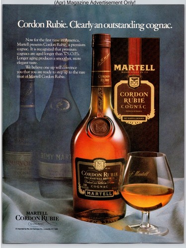 Martell cordon rubie - martell, cognac