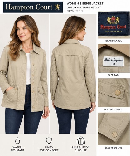 Hampton court women - court, beige