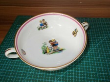 Bol 2 anses en porcelaine de