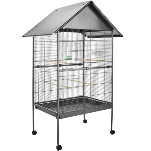 Volière roulettes cage - cage, en