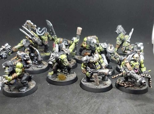 Warhammer 40k ork boyz x11 - warhammer,
