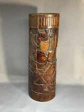 ANCIEN POT À PINCEAUX OU VASE