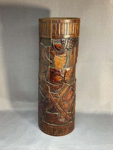 Ancien pot pinceaux vase - ancien,
