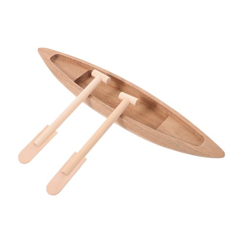 Maquette canoë en - de, bois