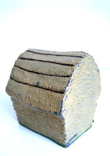 DÉCOR DE FERME  MEULE DE FOIN PLOMB   BRITAINS/CBG/JOHILCO   6X7cm   BON ÉTAT