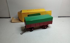 DINKY TOYS ANCIEN #70 TRES BELLE REMORQUE BACHEE PROCHE DU NEUF  EN BOITE bm