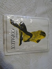 LOT 2 COLLANTS NYLON POLYAMIDE SANS  DEMARCATION  FEMME MARRON T3 VINTAGE