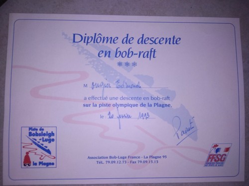 Ancien diplôme descente - diplôme,