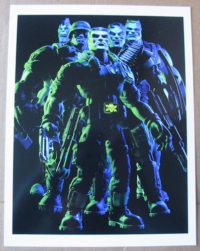 Small soldiers affichette - soldiers, (affichette