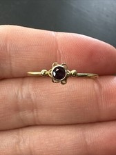 Ancienne Bague Plaquer Or 18k