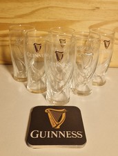 6 verres bière GUINNESS 25cl