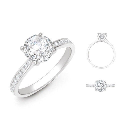 Bague solitaire diamant