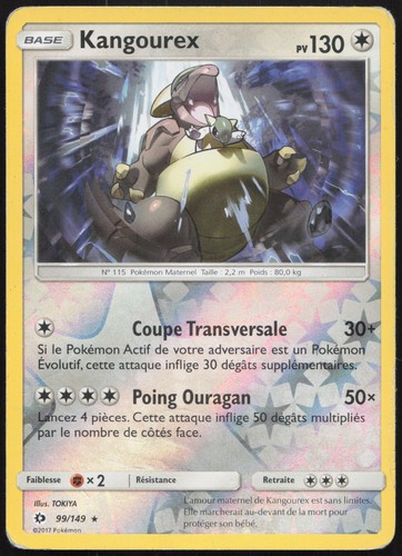 Carte pokémon kangourex - pokémon,