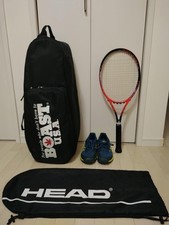 [Bon état] Raquette de tennis (HEAD) + chaussures (ASICS) + sac (BOAST)