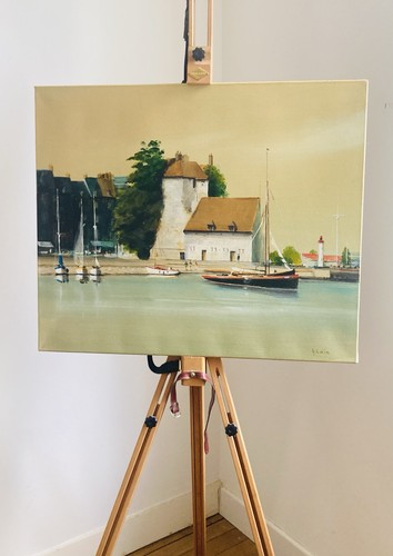 Tableau huile sur toile - , le