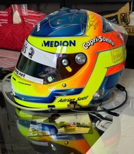 Race used helmet Arai GP-5 RC 2006 Adrian Sutil Midland F1 Signed Full radio