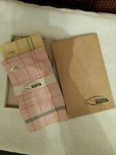 Coffret 4 Mouchoir Tissgar Boussac tissu garanti 