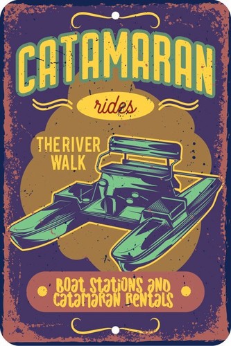 Catamaran rides boat river - catamaran,