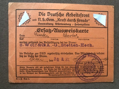 Politique carte d - :, d'adhérent