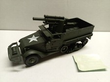 Solido 1/50, Half Track M3 US Army obusier 105mm, WW2, comme neuf (151)