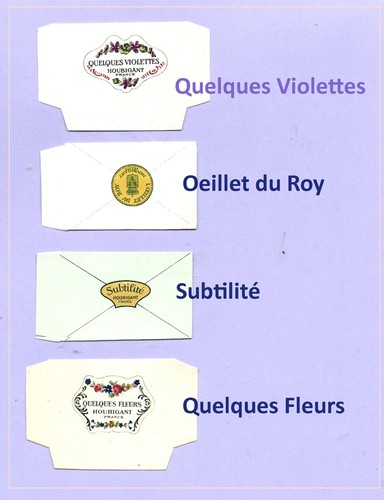 Houbigant4 sachets vides - vides, pour