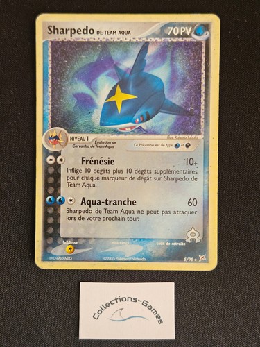 Carte pokémon sharpedo - sharpedo,