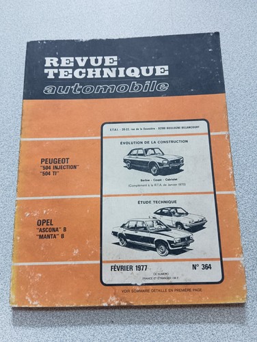 Rta revue technique automobile - rta,