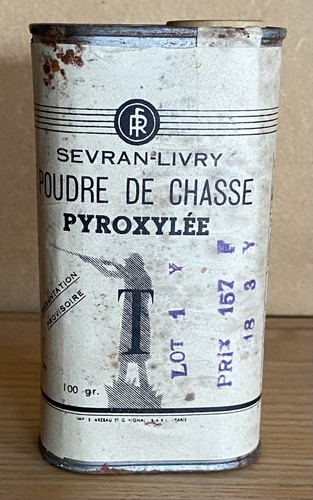 Ancienne boite vide métal - vide,