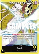 One Piece Card Game ! Enel OP05-098 LEADER/V.1