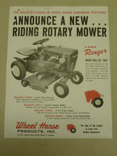 VINTAGE 1961 WHEEL HORSE LAWN