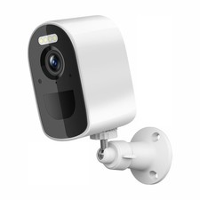 Caméra de Surveillance WiFi Batterie Sans Fil 100% Autonome Extérieur Intérieur