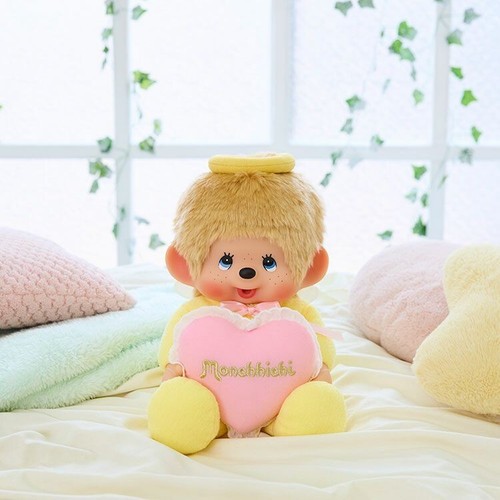 Poupée monchhichi love happy - poupée,