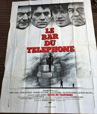 GRAND MODÈLE d'AFFICHE de CINÉMA : LE BAR du TÉLÉPHONE 1,60 x 1,20 m