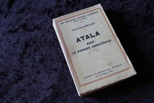 CHATEAUBRIAND ATALA René Le dernier abencérage 1935copie extrait écriture auteur