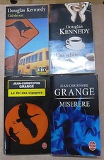 DOUGLAS KENNEDY / JC GRANGE 4 livres