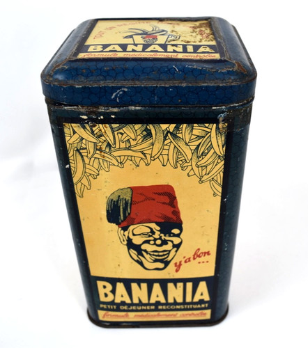 Ancienne boite publicitaire - boite,