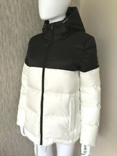 Karen Millen Bloc Couleur Plume & Bas Doudoune Hydrofuge Taille M