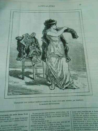 Caricature 1879 changeant - caricature,