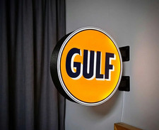Enseigne Gulf Oil - Impression