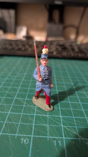 Figurine cyprien plomb - figurine,