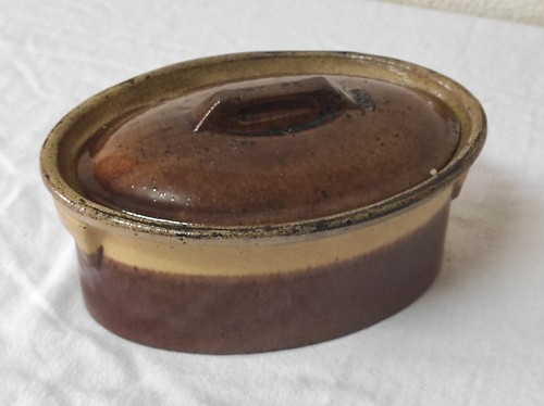 Ancienne terrine pour cuisson - pour,