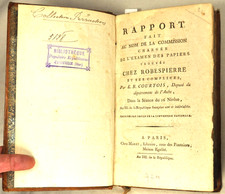 Courtois rapport papiers - courtois,