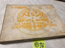 Yamaha XZ550 1982 11U XZ 550 manuel revue technique moto atelier entretien 550XZ