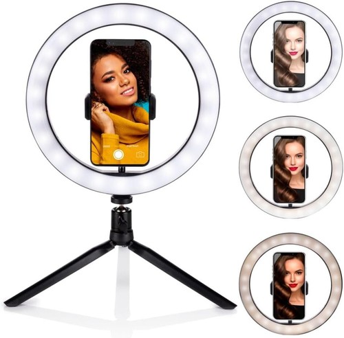 Ring light selfie - ring,