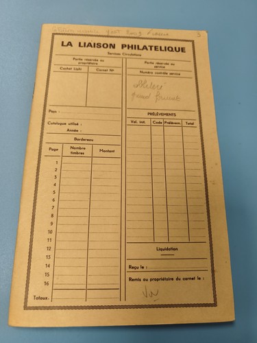 Lot carnet timbres anciens - , la