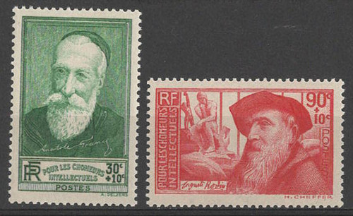 Timbres france année 1937 - timbres,