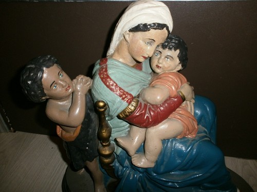 Ancienne statue religieuse - statue, religieuse/la
