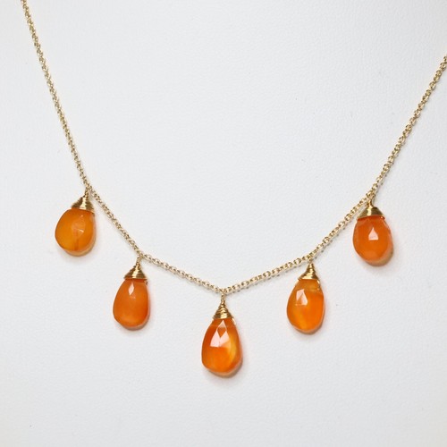 Collier gold filled - collier, pierre