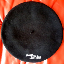BERET BASQUE NOIR PIERRE LAUTHERE pour JEAN-PIERRE MORTAGNE