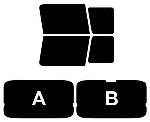Kit film solaire vitres - kit,